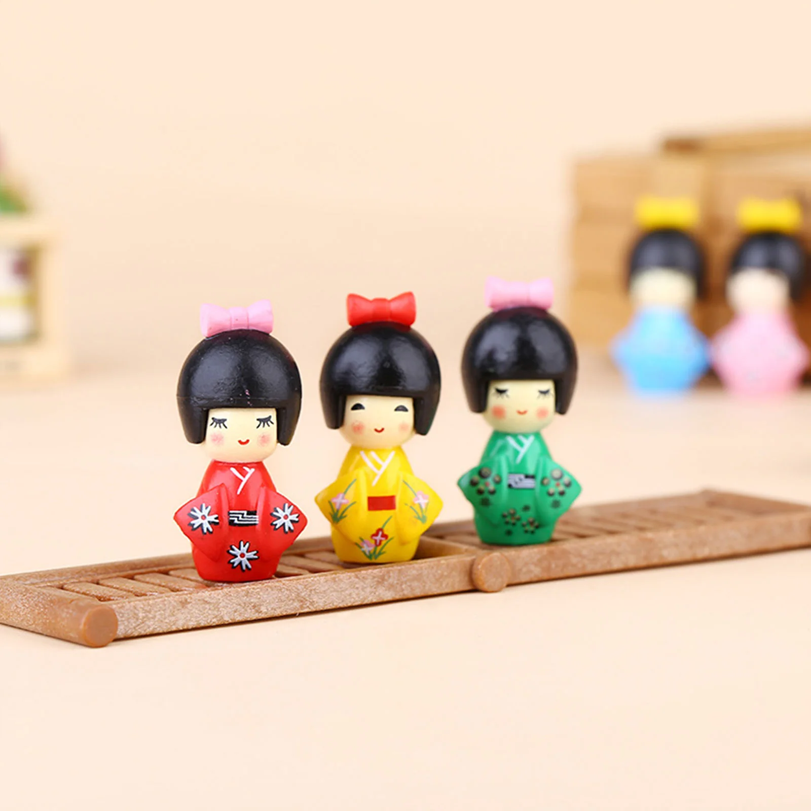 Японское кимоно детские игрушки ручной работы фигурки феи 12 шт.