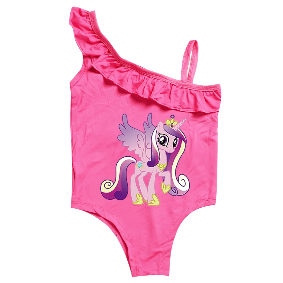 Купальник My Little pony бикини для девочек купальник с мультяшным принтом Цельный