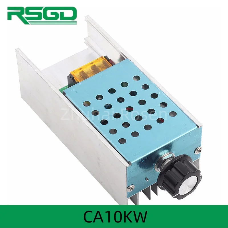 CA10KW AC220V 10000W SCR электронный регулятор напряжения скорости цифровой дисплей для