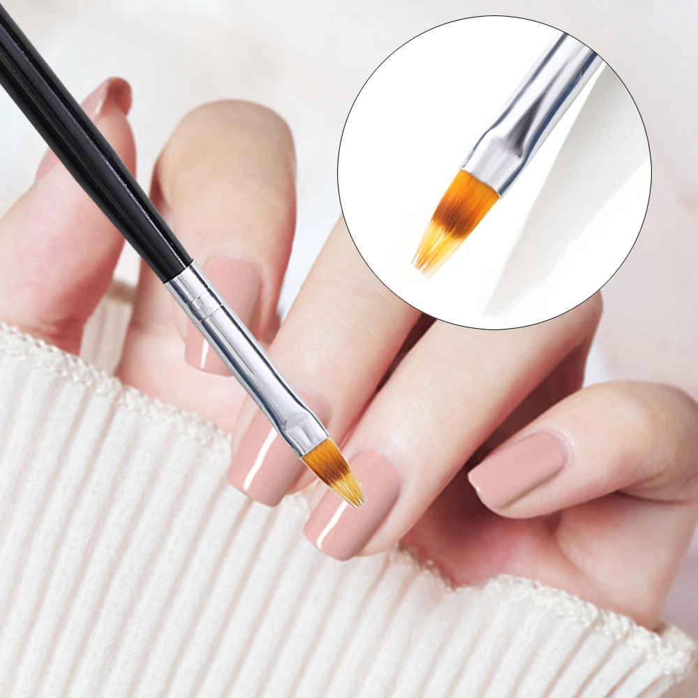 

1PC Nails Art Brush Pattern Phototherapy Acrylic UV Gel Extension Builder Coating Painting Pen DIY Manicure Accessories Tool