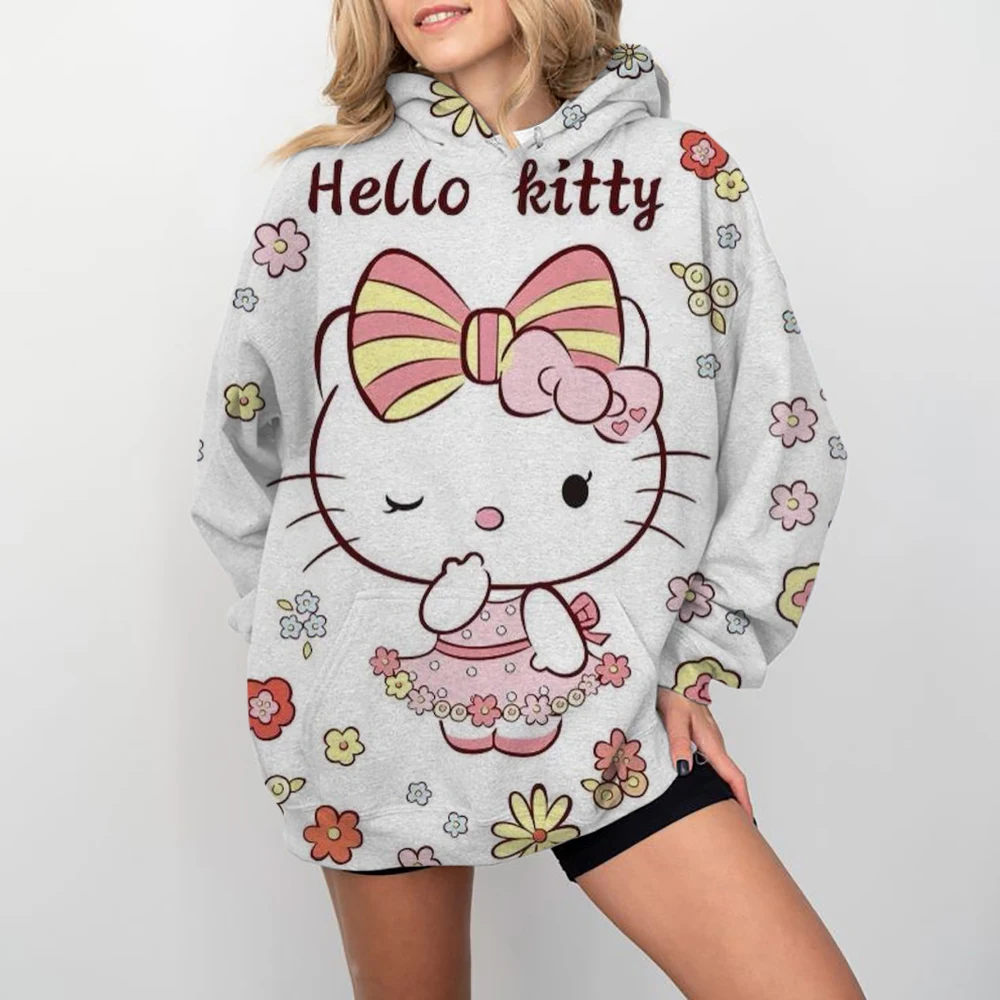 Женская толстовка с капюшоном в стиле Y2K одежда большим количеством корейских