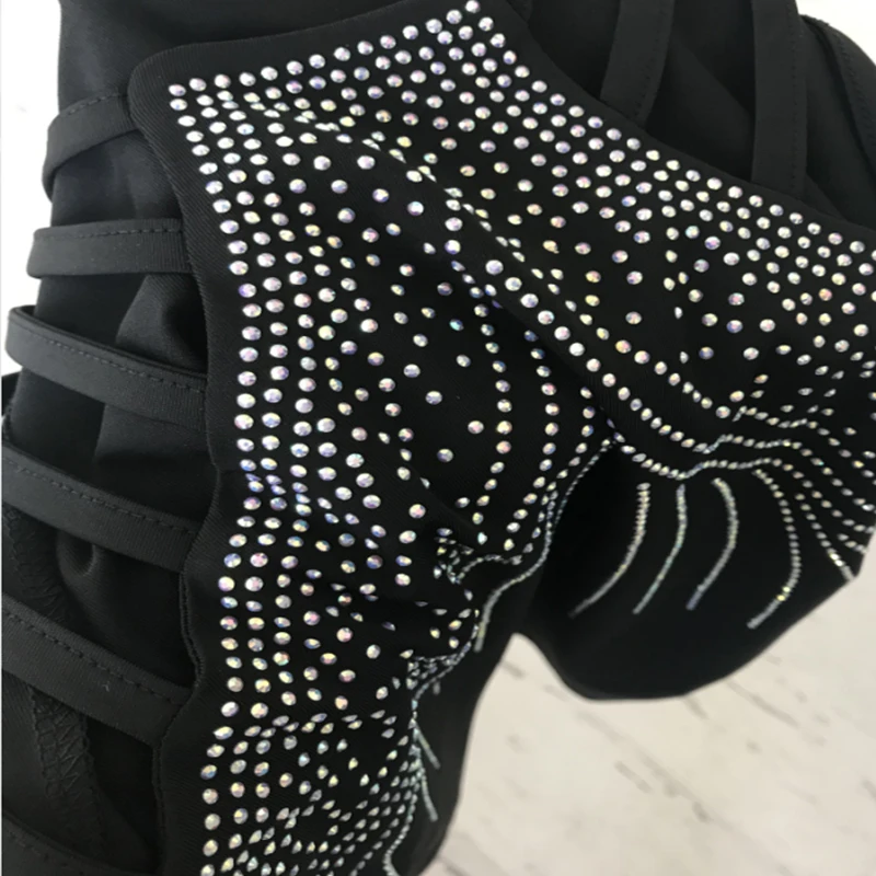 Новинка 2022 женский жилет с искусственными бриллиантами облегающий Модный