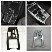 for bmw x3 g01 x4 g02 2018 2021 accessories gear shift box frame trim center console water cup trim left hand drive only