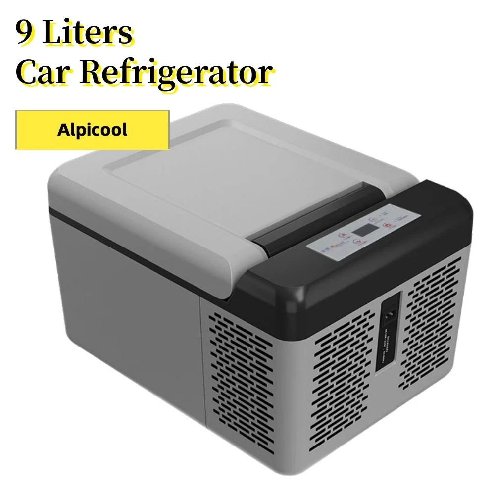 

Alpicool Car Refrigerator DC 12V 24V Portable Freezer Cooler 9L Auto Fridge Compressor Quick Refrigeration Home Picnic Icebox