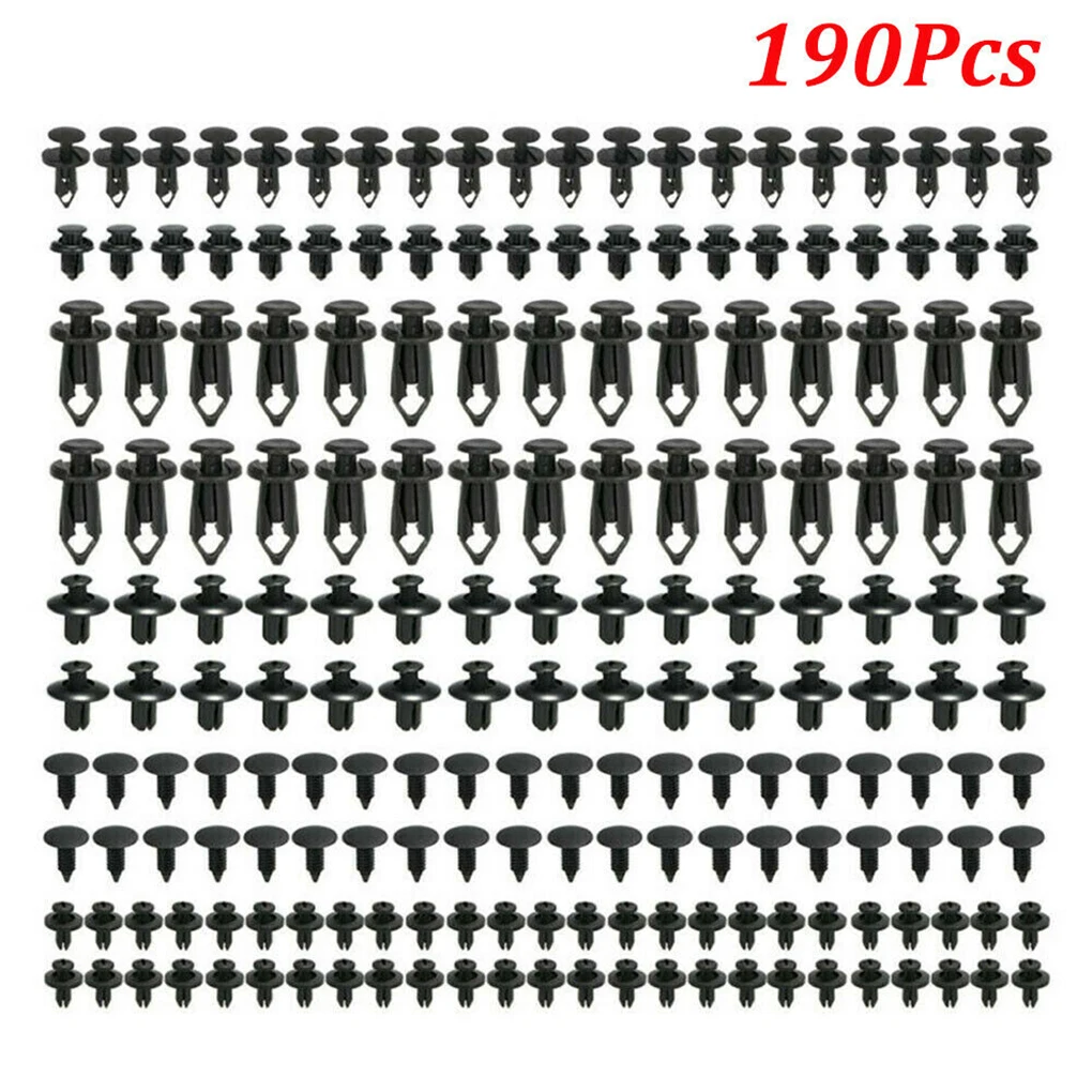 

190 шт., автомобильные фиксаторы-зажимы