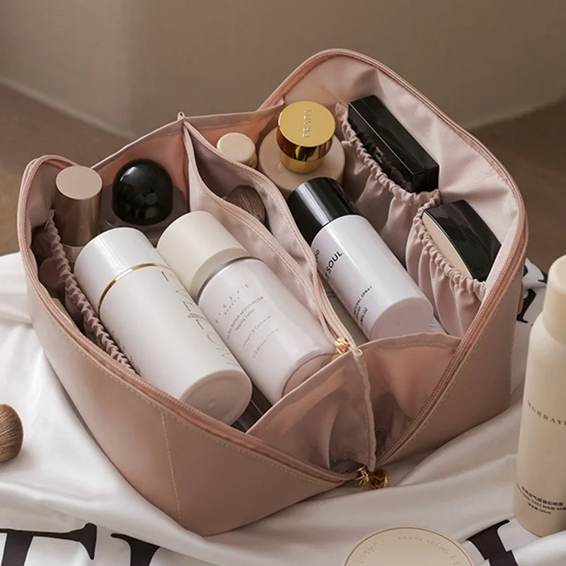 

2022 New Space Bags case large capacity Portable Girl Makeup Bag Women Cosmetic Toiletries Organizer Female Makeup Storage Cases