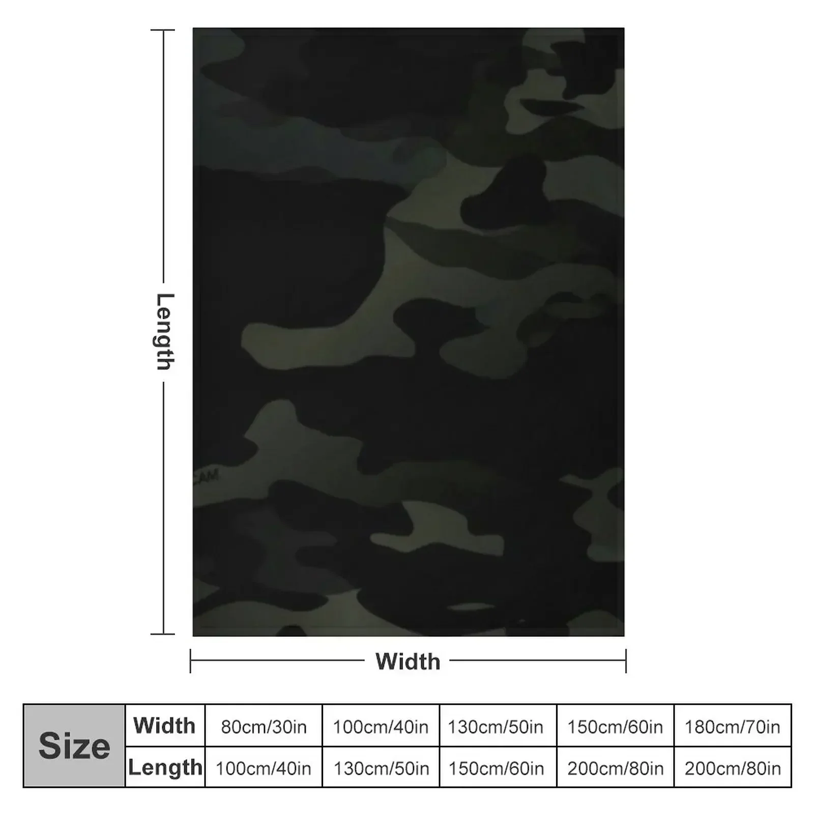 Черное камуфляжное покрывало Multicamo тепловые покрывала для спального мешка