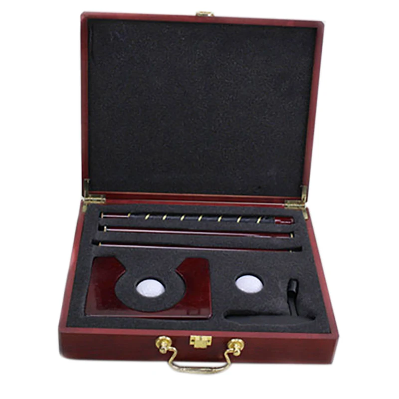 

Club Travel Case of Golf Imitation Mahogany Putter Gift Box Mahogany Box Putter Set Golf Putter Gift Set for Business