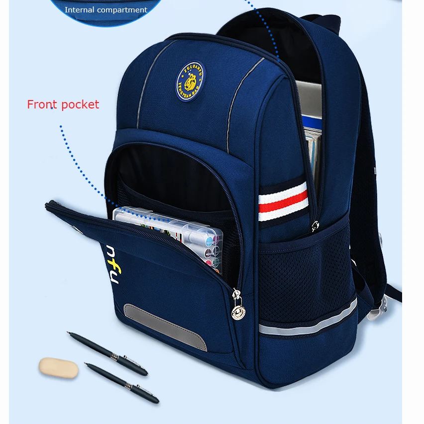 Boys Girls Grade 1-6 Kids Book Bag Primary Satchel Schoolbag Children Space School Bags For Orthopedic School Backpacks Mochilas