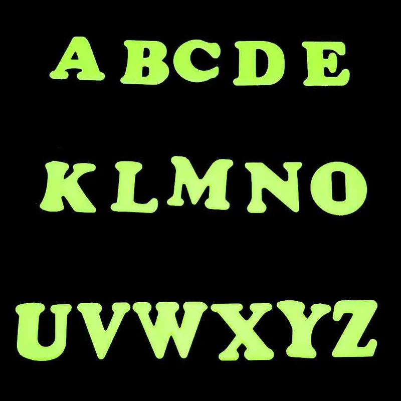 Светящиеся буквы с английским алфавитом 26 дюймов впитывасветильник свет