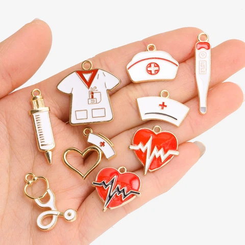 Шармы RUWENSHU для создания украшений 10 шт.