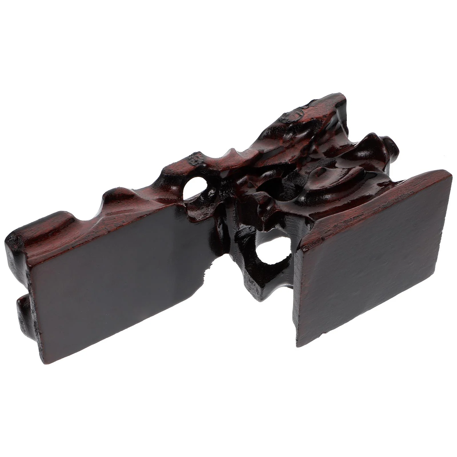 

1pc Display Stand Chinese Display Stand Tank Base Stand Ebony Display Stand Tank Display Base