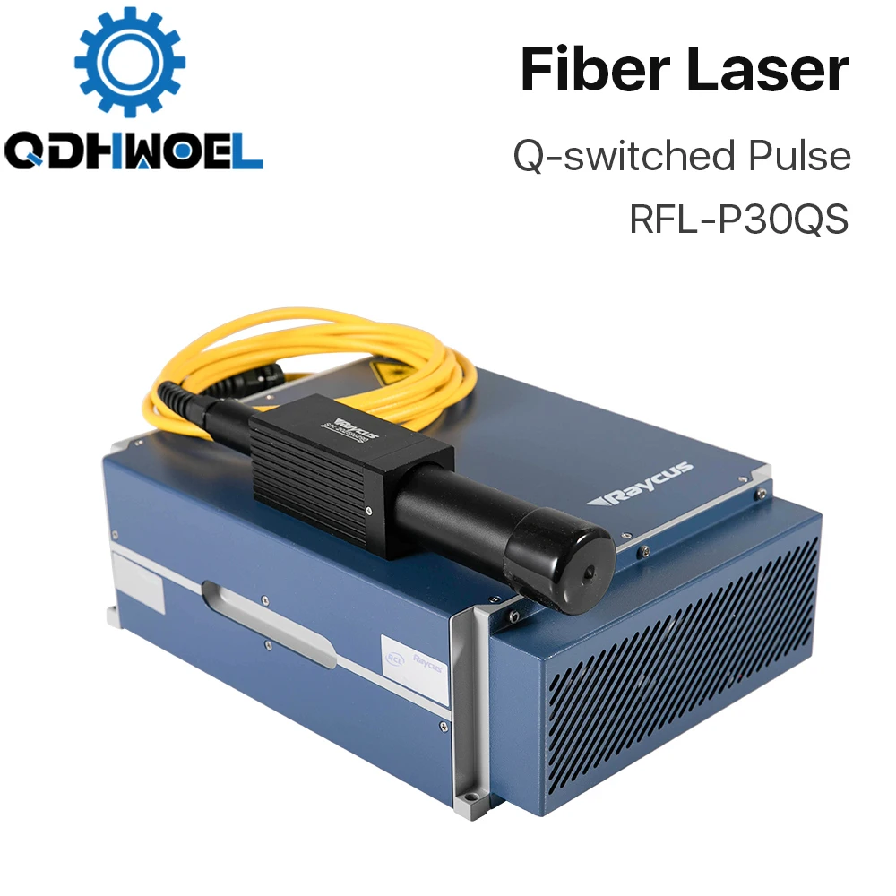 

Original Raycus Fiber Laser Q-switched Pulse 20W 30W RFL-P20QS/P30Q 1064nm Fiber Laser Source for Fiber Marking Machine