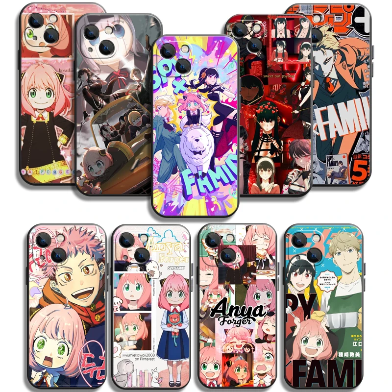 

SPY×FAMILY Bandai Phone Cases For iPhone 11 12 Pro MAX 6S 7 8 Plus XS MAX 12 13 Mini X XR SE 2020 Funda Carcasa Coque
