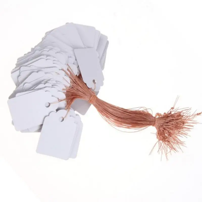 

100/50 шт., пластиковые бирки «сделай сам»