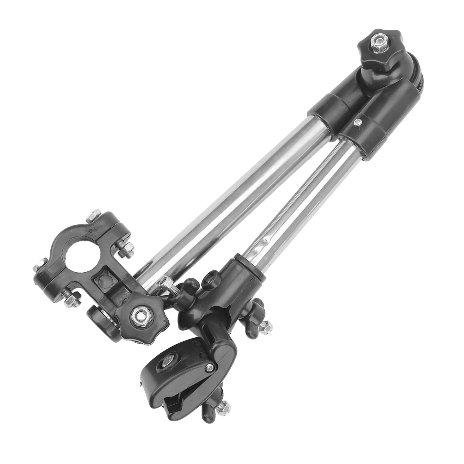 

Держатель зонта для инвалидной коляски, держатель зонта из нержавеющей стали для экономии места, стабильная Простая установка для использования на открытом воздухе для пожилых людей