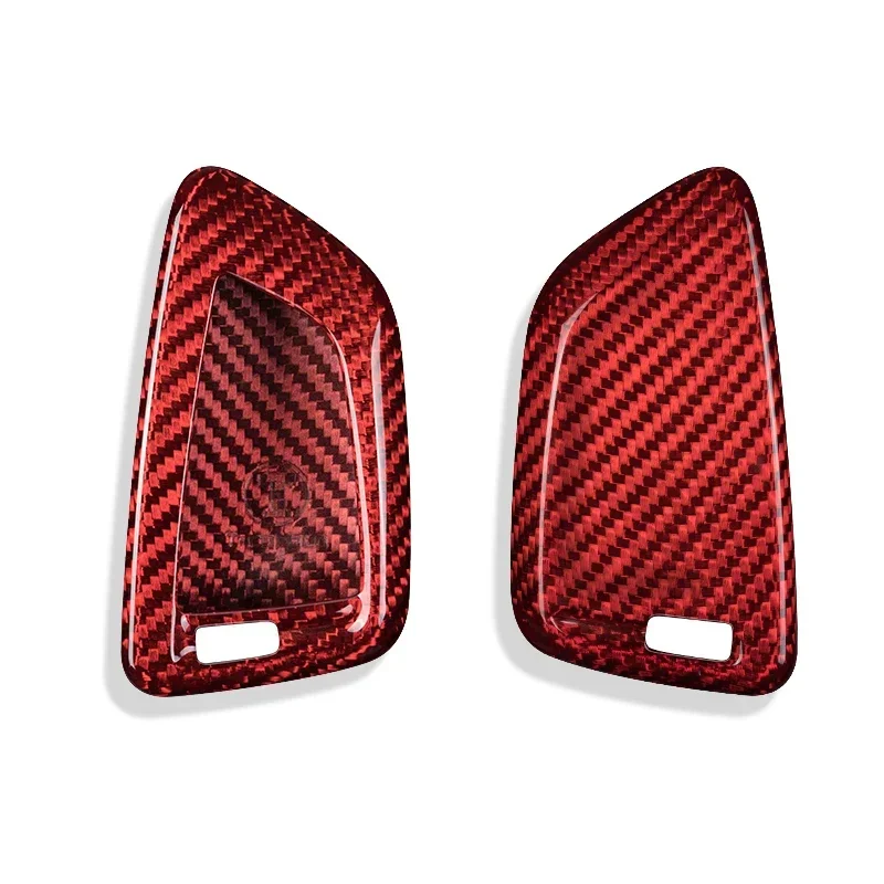 Чехол для ключей из углеродного волокна BMW защитный чехол ключа 2 3 4 5 6GT 7 8 X1 X2 X3 X4 X5