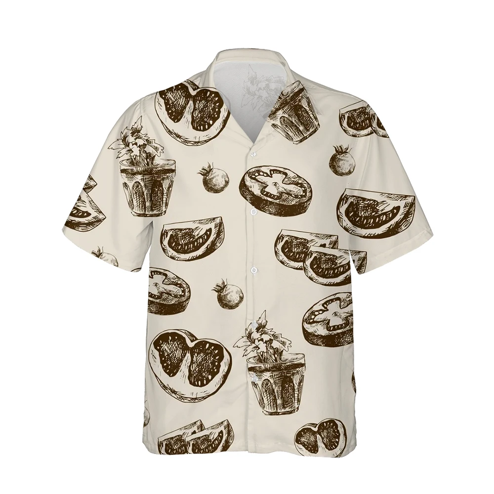 Jumeast 3d Harajuku Abstract Hand-painted Printed Hawaiian Shirt Men Short Sleeve Colorful Shirts Casual Loose Tops Street S-5XL