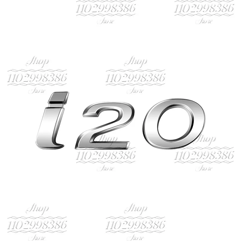 

3D хромированный металлический Стайлинг автомобиля, эмблема с буквами, декор заднего багажника для Hyundai I10 I20 I30 I40, логотип, наклейка с именной табличкой, аксессуары