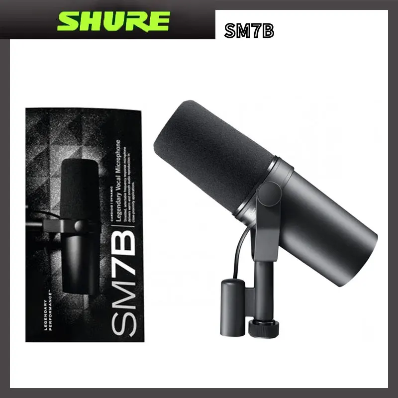 

SHURE Sm7b динамический микрофон подходит для записывающего оборудования Конференц-караоке живой профессиональный микрофон