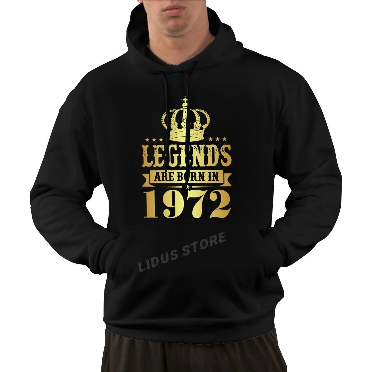 

Legends Are Born In 1972 50 Years For 50th Birthday Gift Hoodie Sweatshirt Harajuku Streetwear 100% Cotton Men's Hoodies