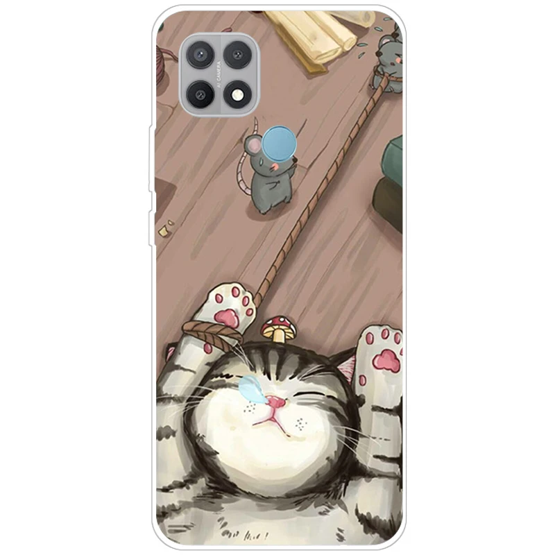 Для OPPO A15 чехол для A15S задний силиконовый мягкий из ТПУ телефона OPPOA15 CPH2185 A 15 S CPH2179