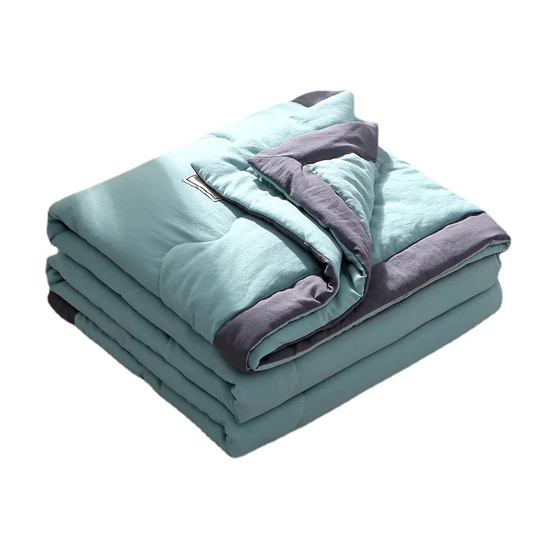 Airable Cover Summer Blanket Summer Thin Washed Cotton Duvet Spring and Autumn Duvet Insert Single Double Student Dormitory