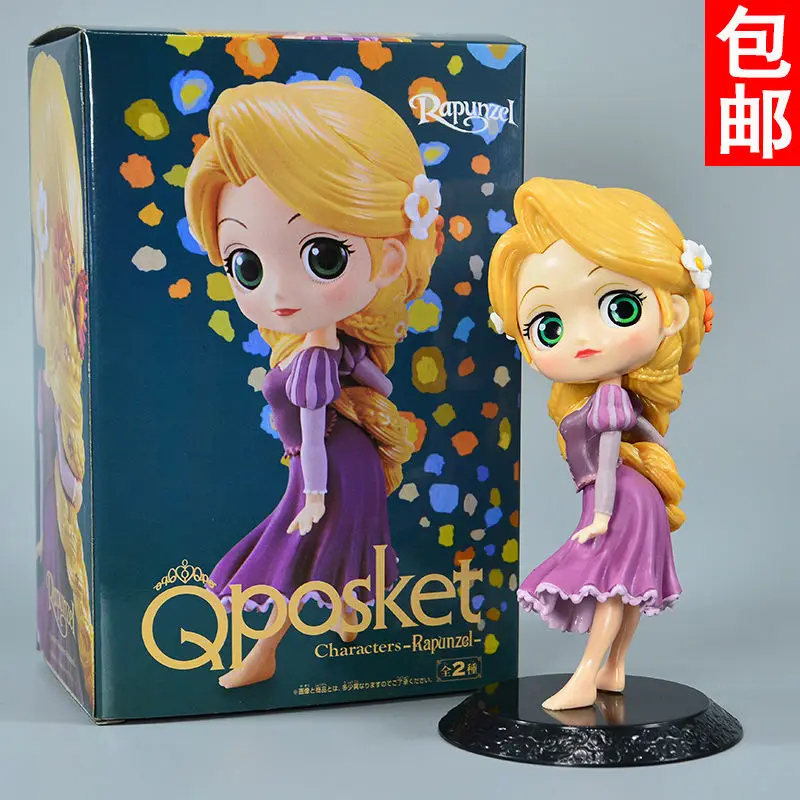 

Disney Lepei Princess Rapunzel Doll Garage Kits Model Furnishing Articles Magic Romance Big Eye Doll