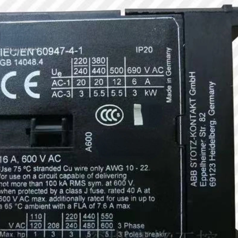 

contactor 60947-4-1 100%ORIGINAL AND NEW