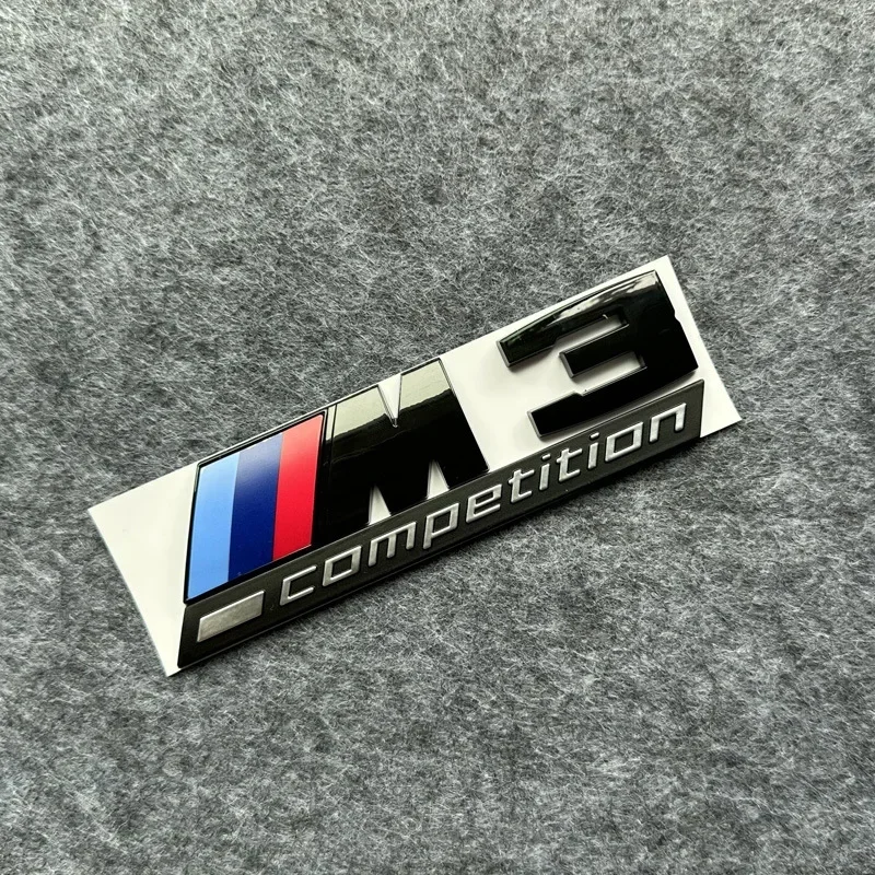 BMW Competition Edition 3D эмблема заднего багажника наклейка для M1 M2 M3 M4 M5 M6 M7 X3M X4M X5m X6m на