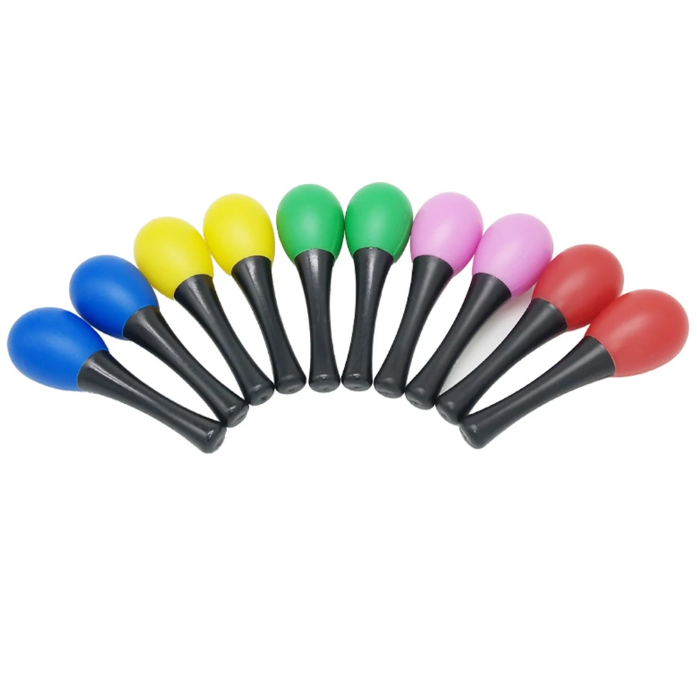 2 шт. 13*4 см Пластиковые Maracas песочный молоток погремушка шейкер Детские