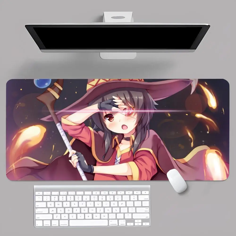 Anime Enchanted Night Megumin MINISO Mouse Pad Game Computer Desk Office Carpet Laptop