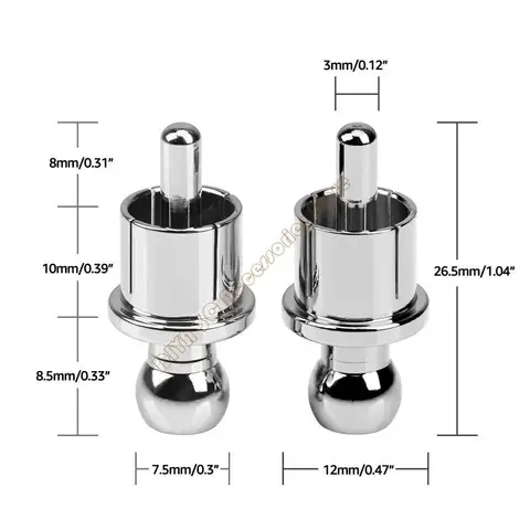 RCA Заглушки из меди 10 шт