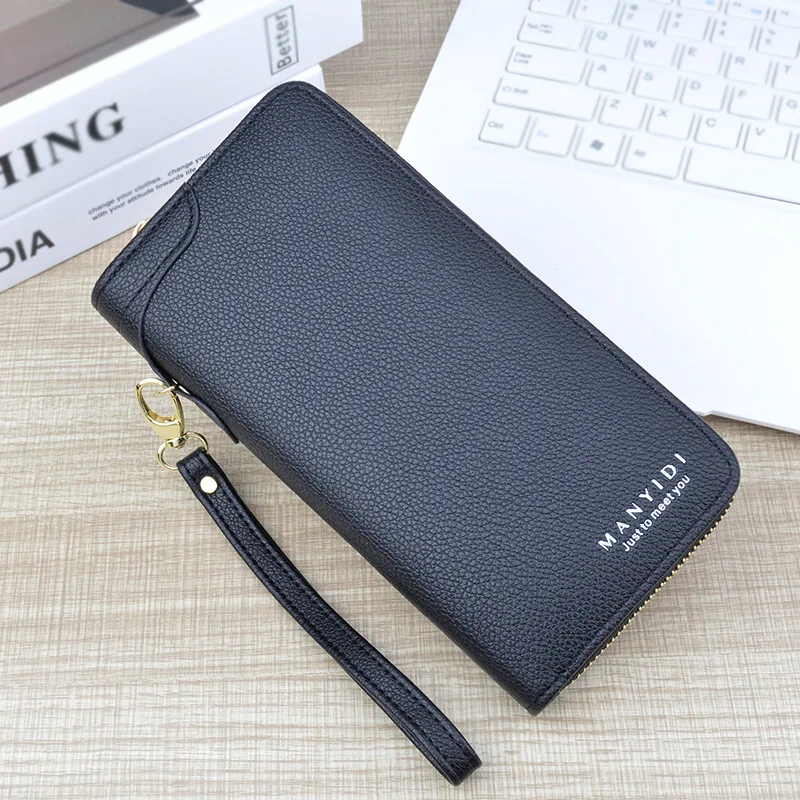 Женский Длинный кошелек сумка для паспорта на одно плечо Диагональная Сумка