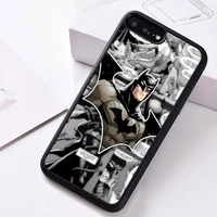 dc batman the dark knight phone case rubber for iphone 12 11 pro max mini xs max 8 7 6 6s plus x 5s se 2020 xr cover