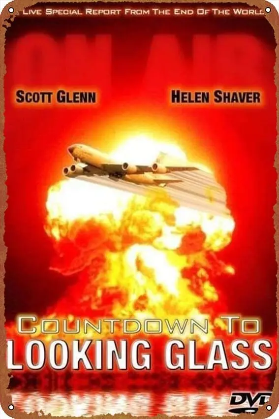 Плакаты обратного отсчета Lookng Glss Tn Sgn Cfe br Home Wll rt Decorton Retro Metl 8x12 nch