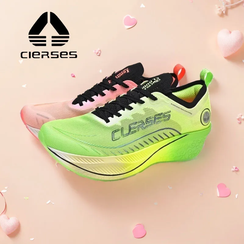 Фото CIERSES Jindouyun 8 PRO Full Carbon Plate PB Racing Shoes Мужские и женские марафонские кроссовки 2421019 №1