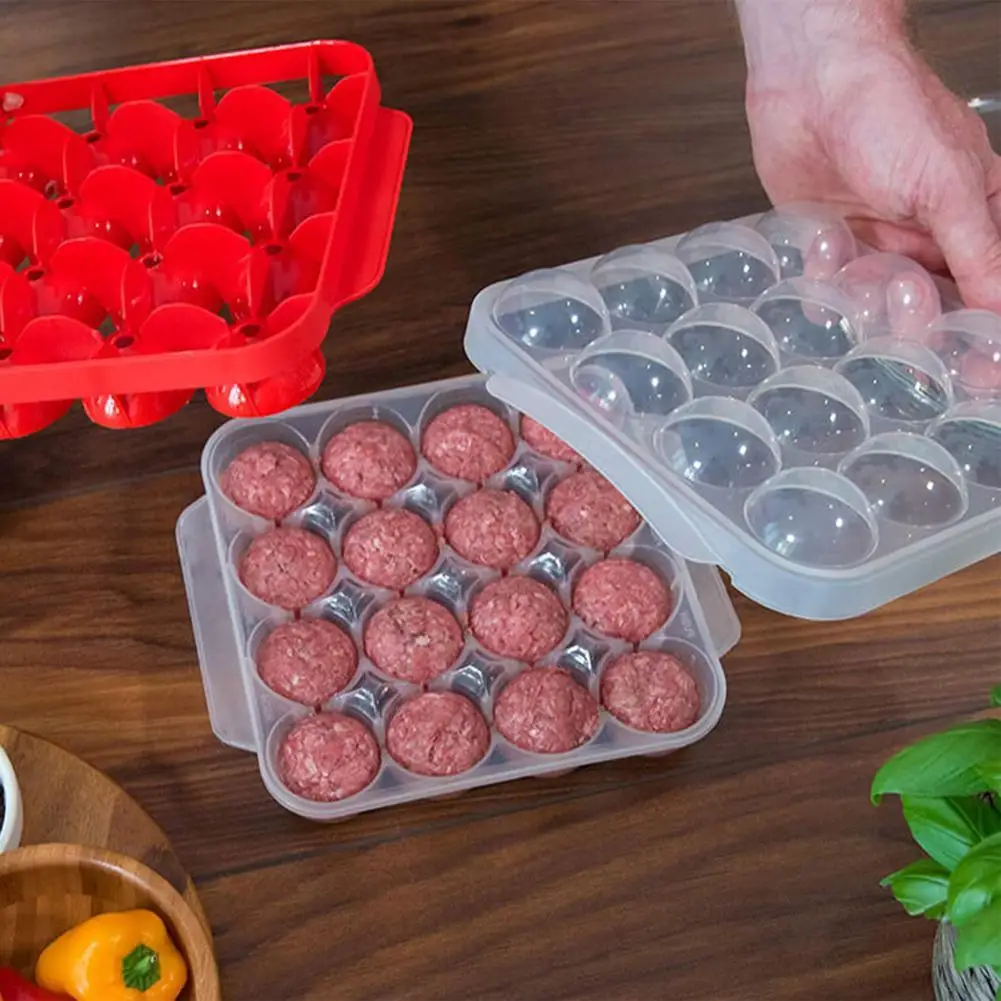 

1 Set Multi-Function Meatball Maker Heat-Resistant Eco-Friendly Meatball Scoop Mold Baking Tools Meatball Making Tray