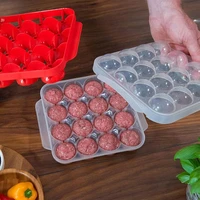 1 set multi function meatball maker heat resistant eco friendly meatball scoop mold baking tools meatball making tray