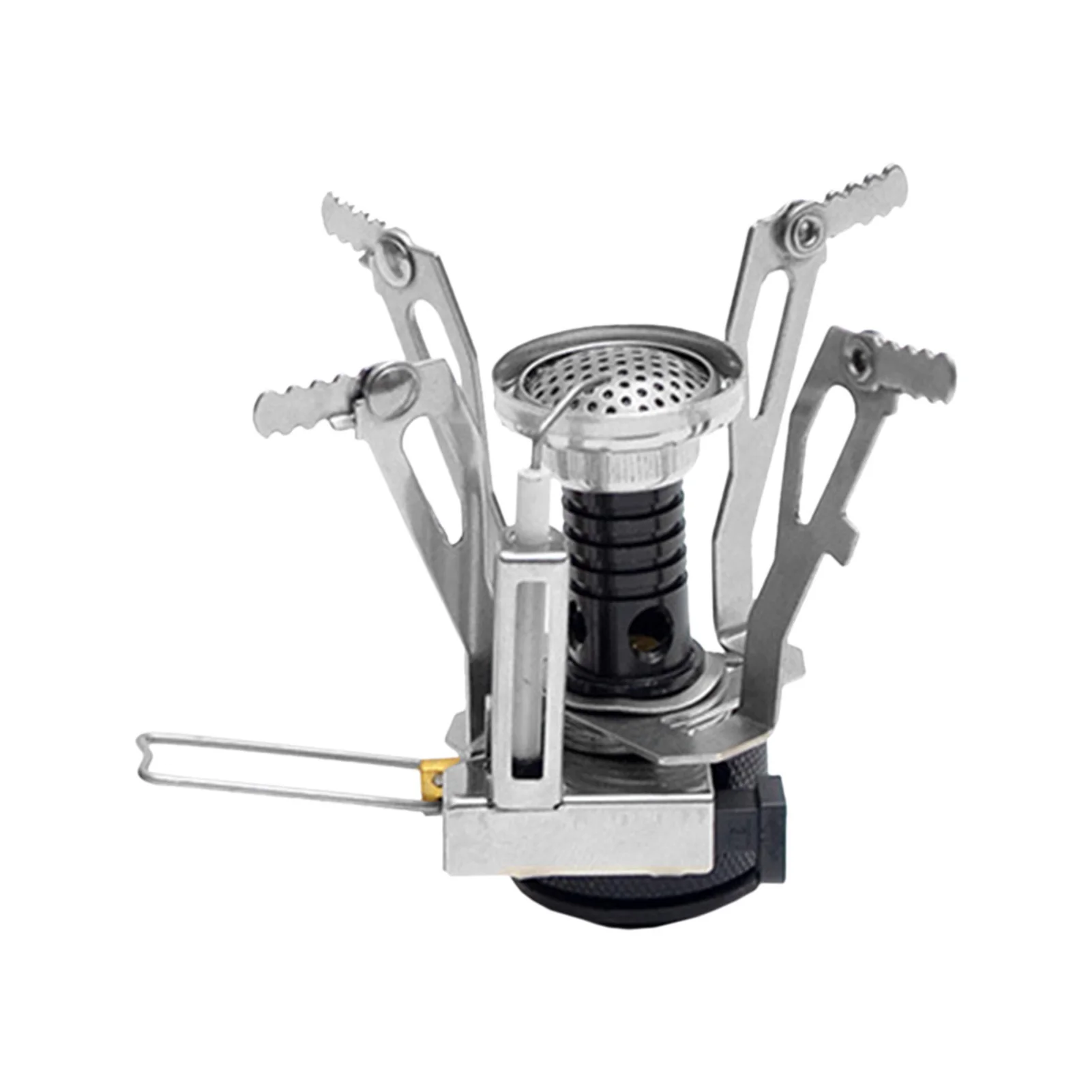 

Portable Mini Burner Easy Ignition Energy-Saving Barbecue Stove Ultralight Picnic Furnace Outdoor 3000 Cooker Burner For Camping