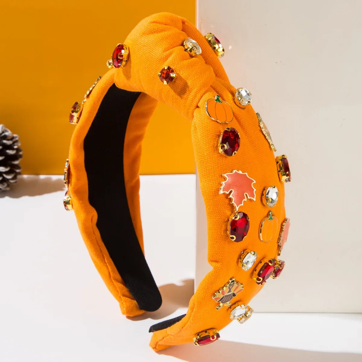 Европейские и американские модные тенденции сплав кленовый лист Турция повязка