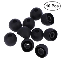 10pcs 13mm replacement earbuds silicone earphone tips noise cancelling earbud caps