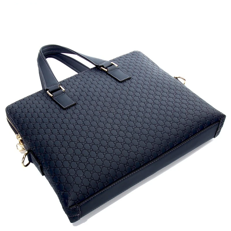 Men's Bag Genuine Leather Men Briefcase Laptop 14 Inches New Business Briefcase Handbag  Business Portfolio for Document A4