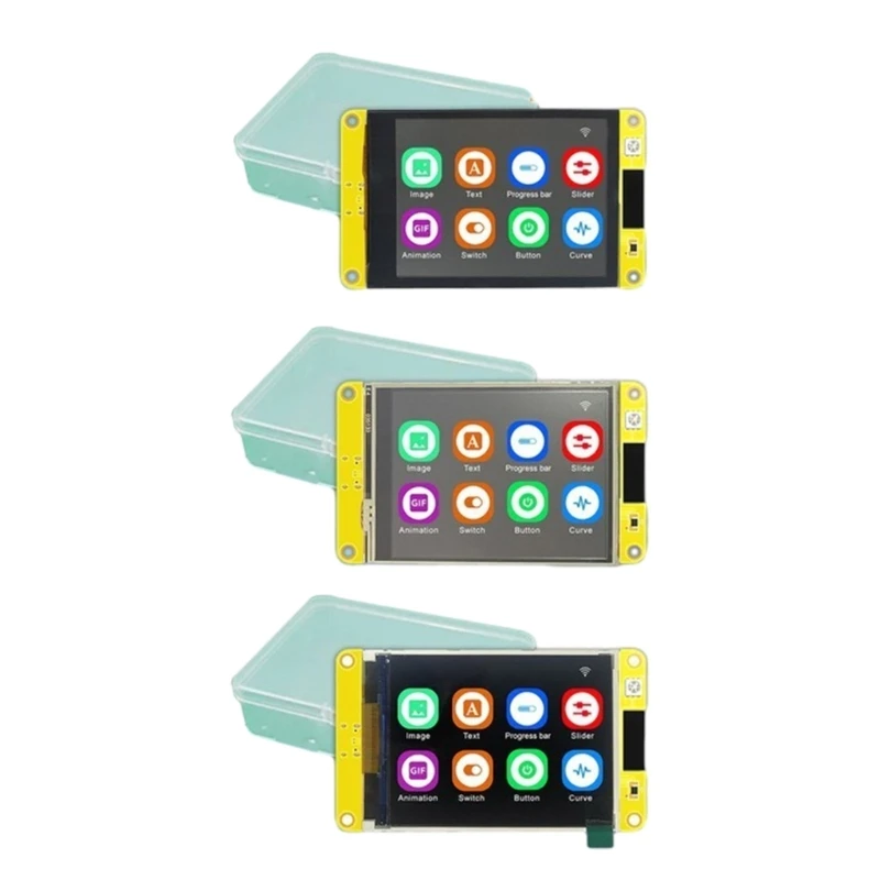 

Esp32 Development Board, Standard 3.2inch TFT Screen Support 1 key Automatic Download Touch/Non Touch Type