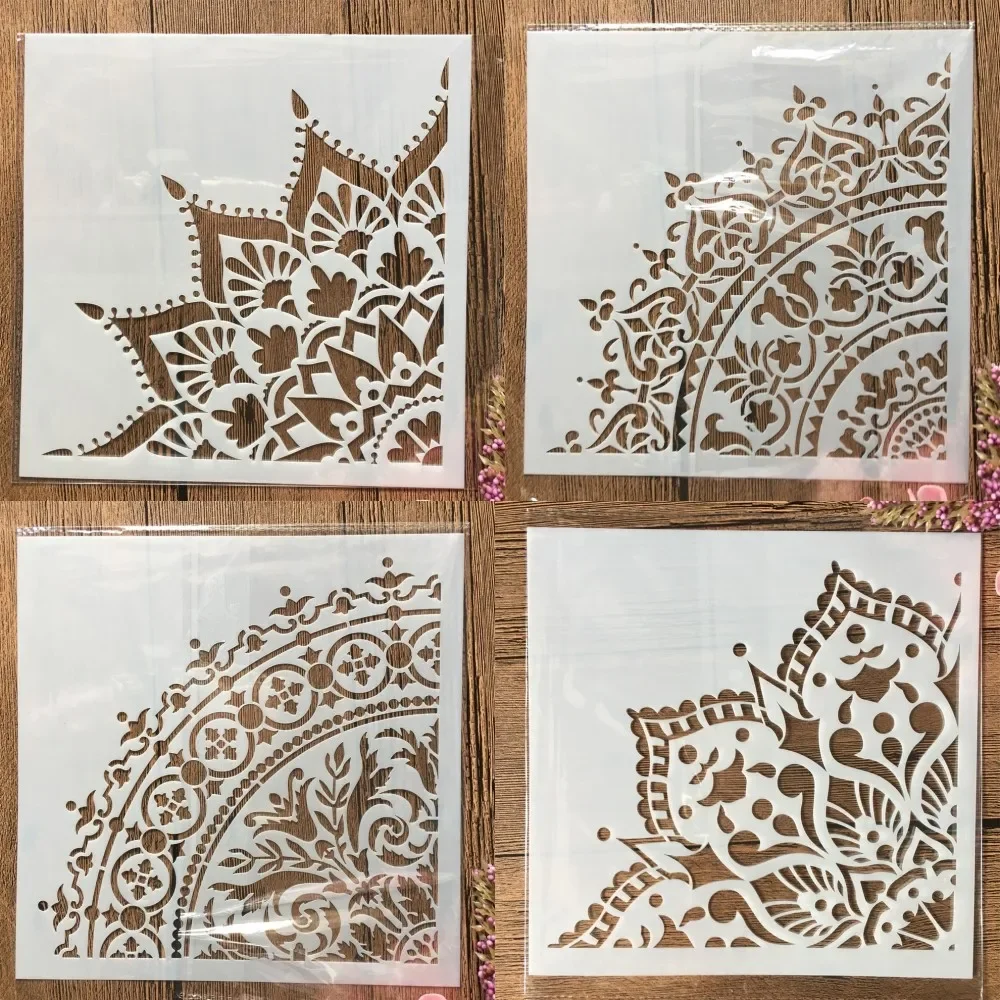 

Трафарет Mandala TIAMECH 20*20 см