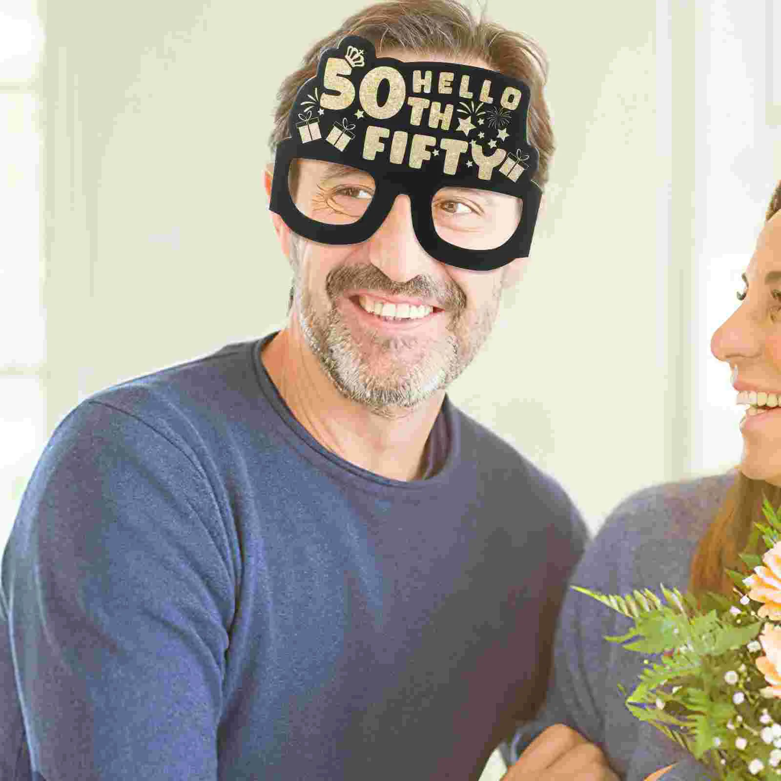 12 шт. украшения для очков на день рождения оправа подарков комплект украшений