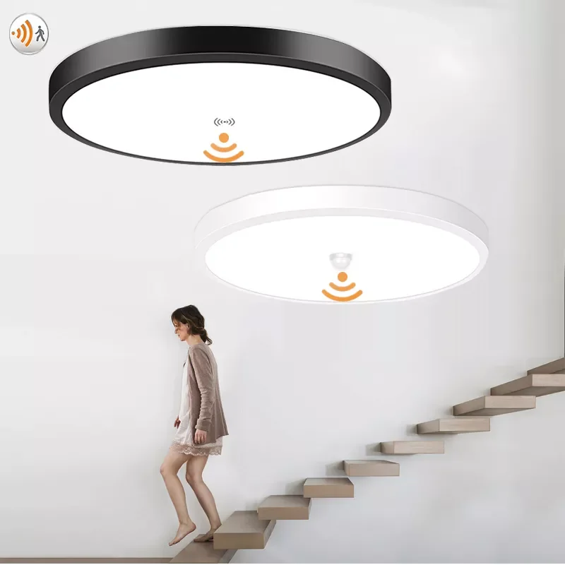 

NEW2023 LED Ceiling Lamp Motion Sensor Ceiling Chandelier 36W 24W Smart Home Pendant Light For Kitchen Bathroom Corridor Garage