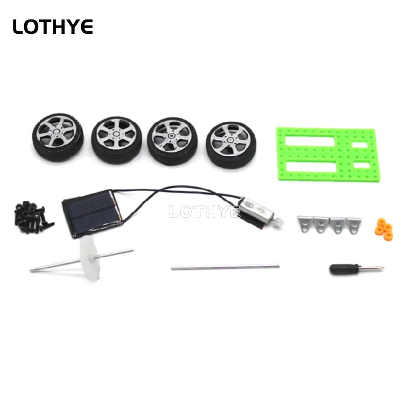 Мини-сделай сам солнечная игрушка автомобильный комплект детские развивающие