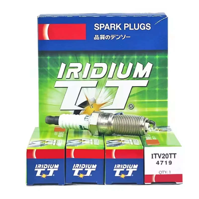 4719 ITV20TT двойная иридиевая Свеча зажигания для VOLVO V40 V60 V70 S60 S80 VW коридора FORD MAZDA DODGE