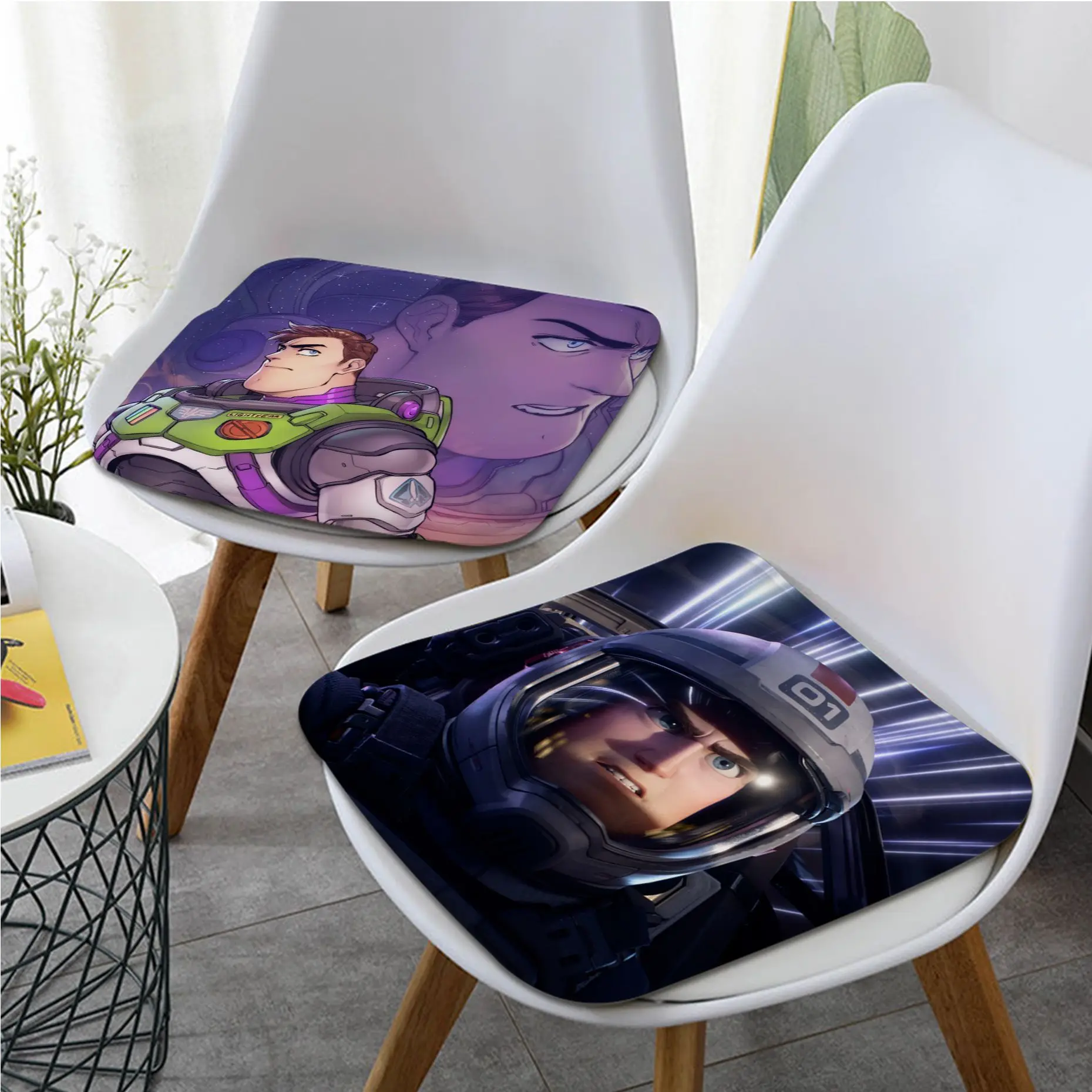 

Disney Lightyear Cushion Mat Simplicity Multi-Color Dining Chair Cushion Circular Decoration Seat For Outdoor Garden Cushions